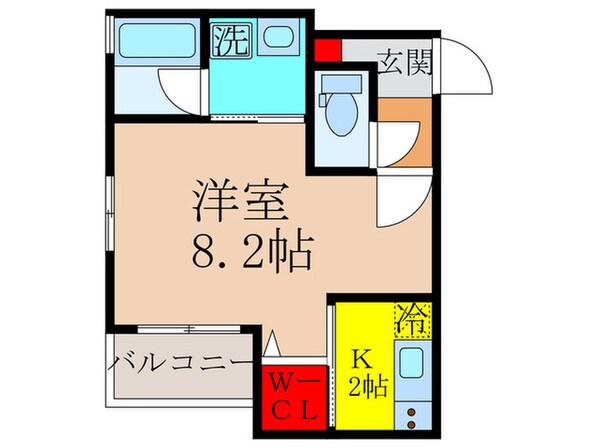 ＡＬＥＧＲＩＡ八尾の物件間取画像